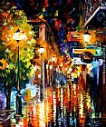 City Gateway Paintings - CITY by Leonid Afremov